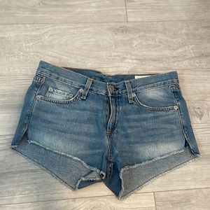 Rag and Bone Jeans Denim Shorts Sz 24 La Quinta